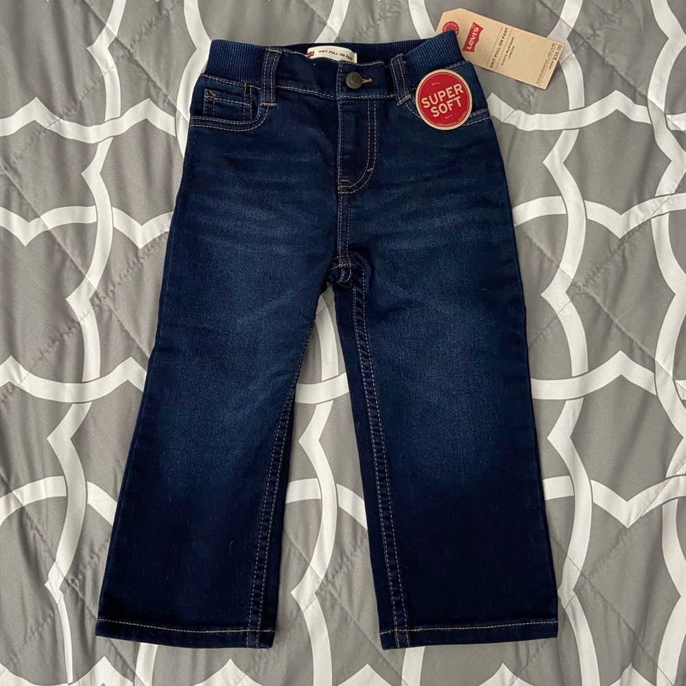Levi’s Brand Knit Pull-On Pants. 24 Months